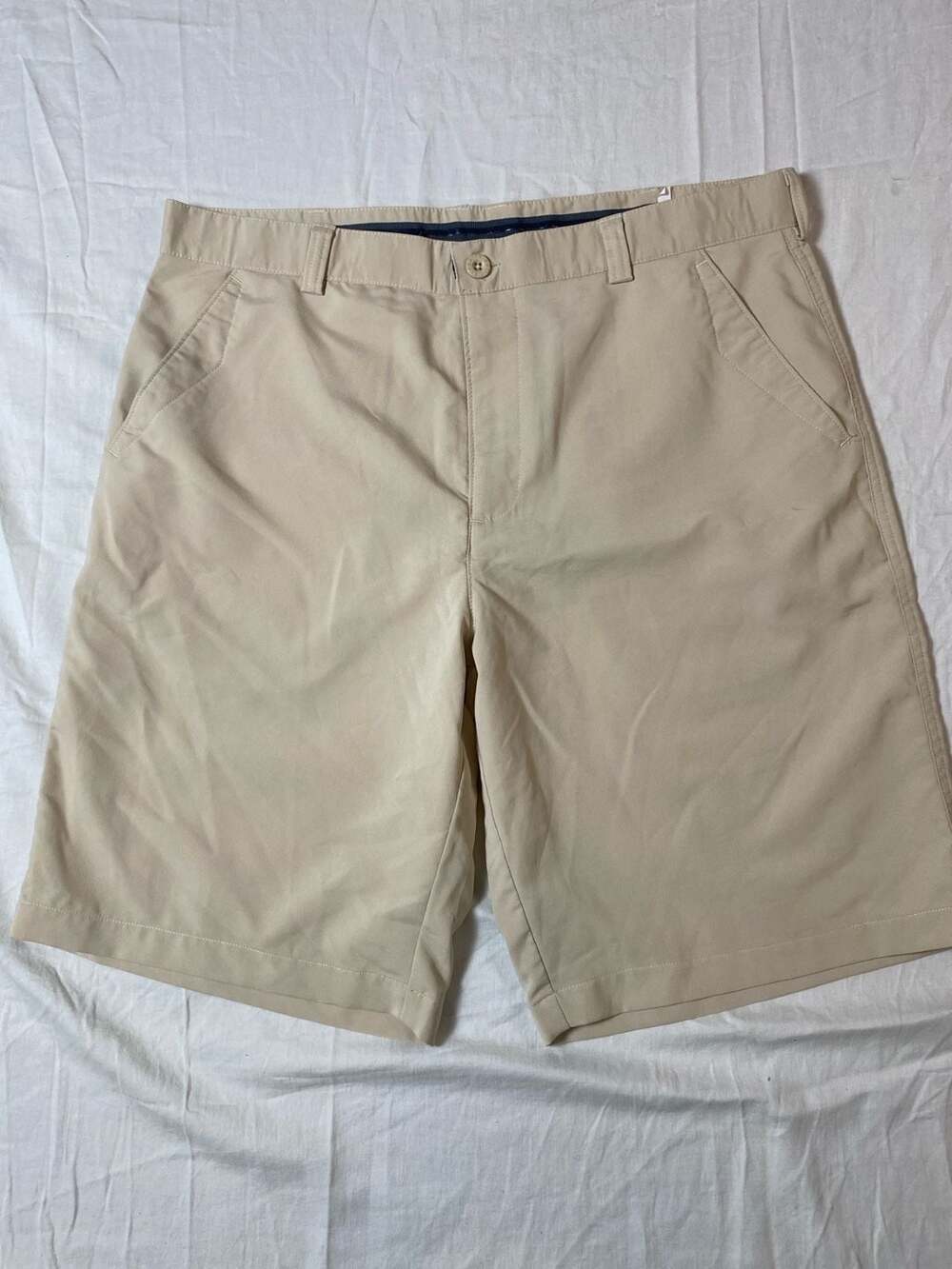 Pro Celebrity American Team Sports Men's Golf Shorts Khaki Size 36 (1191)